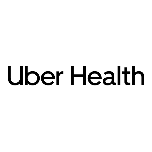 The words 'Uber Health' in bold, black, sans-serif font, indicating a healthcare-related service provided by Uber.